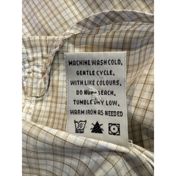 Psycho Bunny By Robert Godley Long Sleeve Plaid Button Down Shirt Size 2XL - Picture 4 of 11